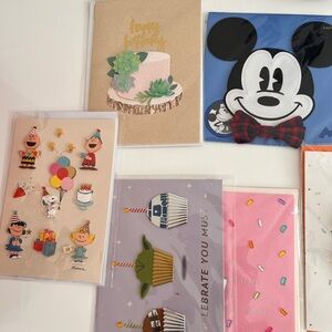 Colorful Greeting Card Set x 10